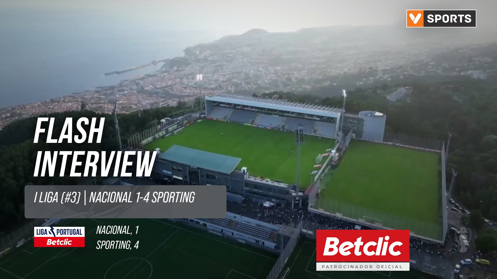 I Liga (#3) | Nacional 1-4 Sporting: Flash Interview Léo Santos