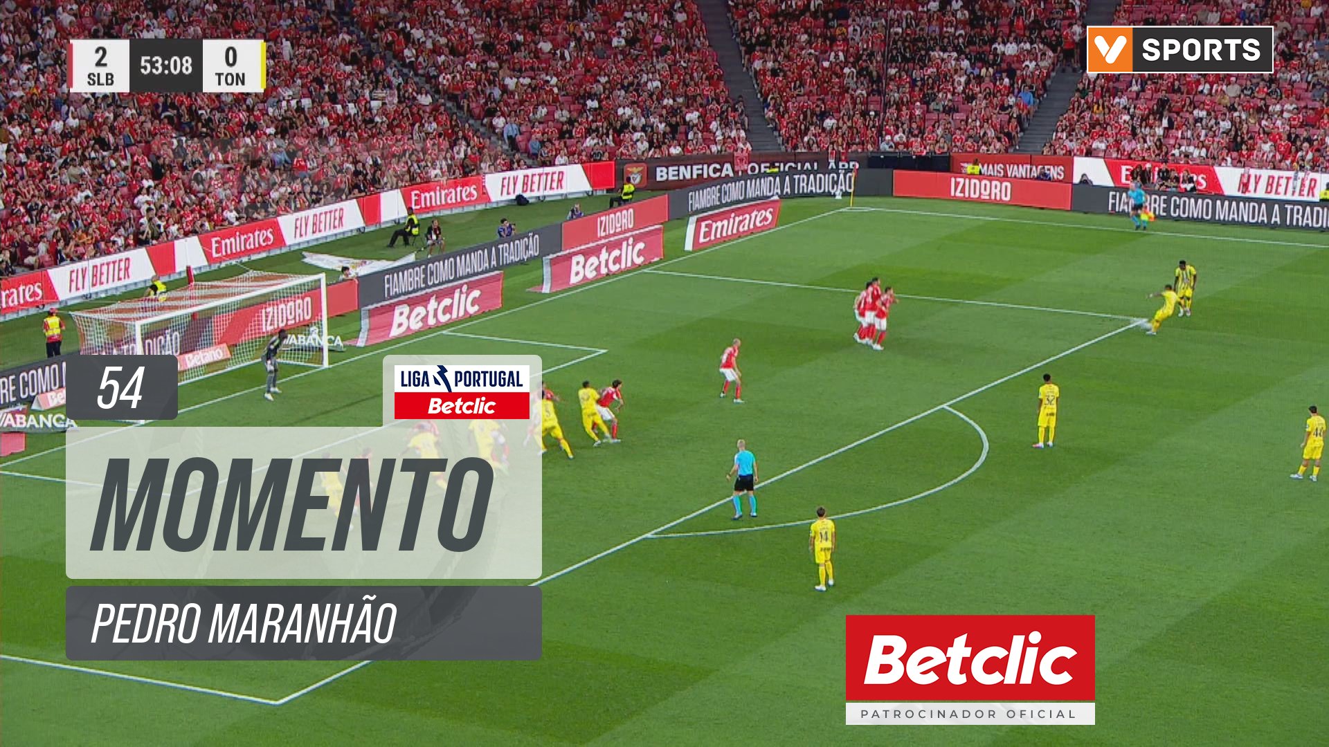 Tondela, Jogada, Pedro Maranhão aos 54'