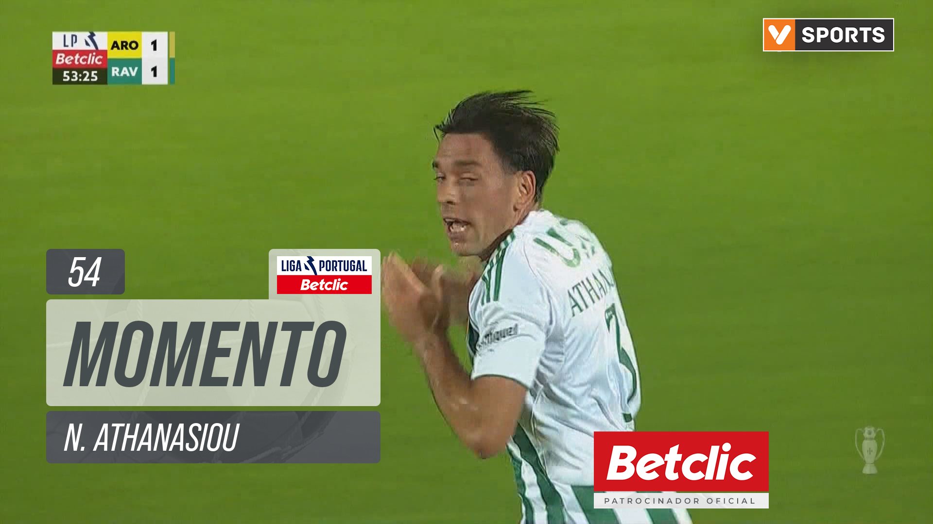 Rio Ave, Jogada, N. Athanasiou aos 54'