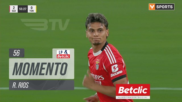 Benfica, Jogada, R. Rios aos 56'
