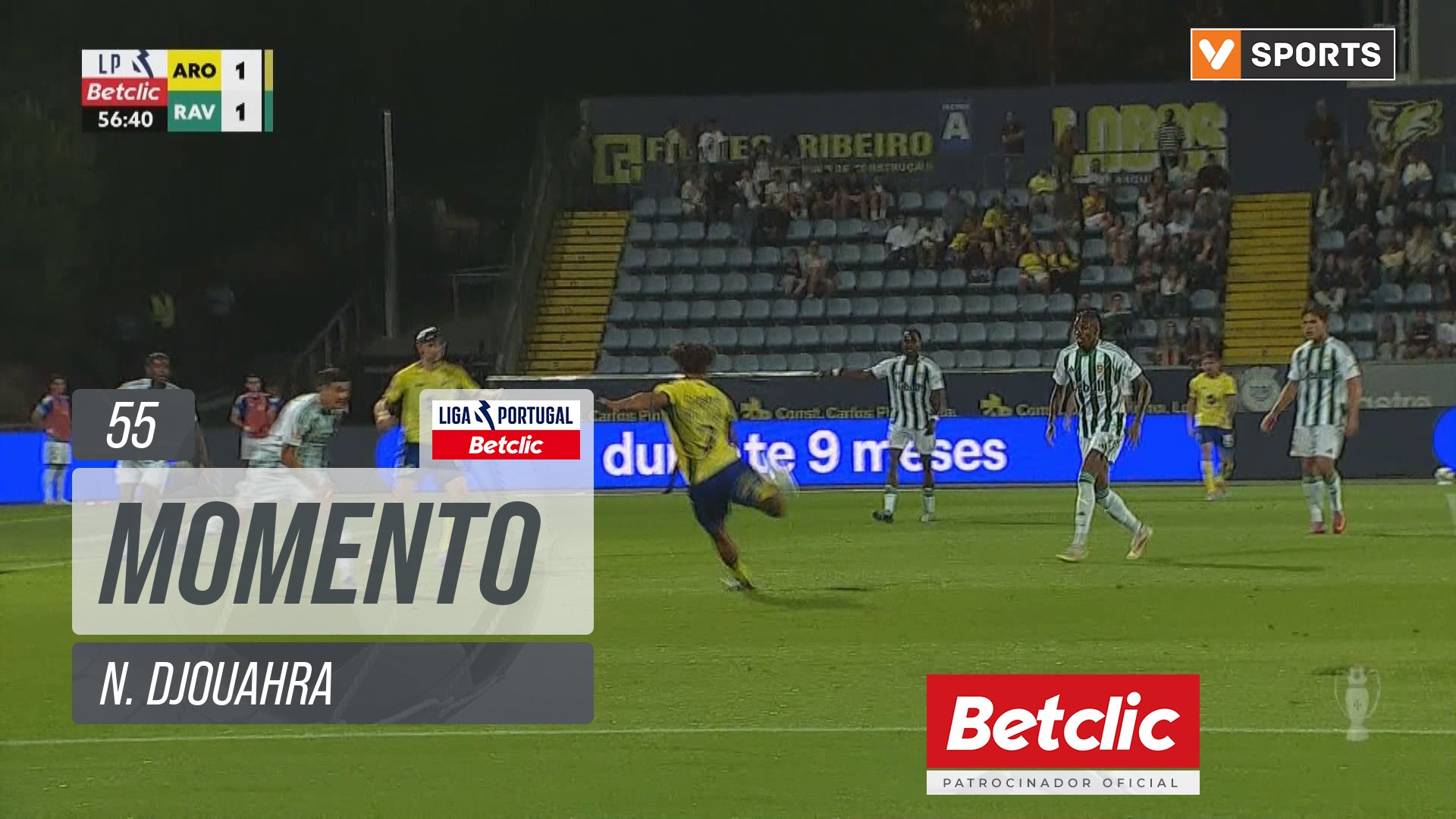 Arouca, Jogada, N. Djouahra aos 55'