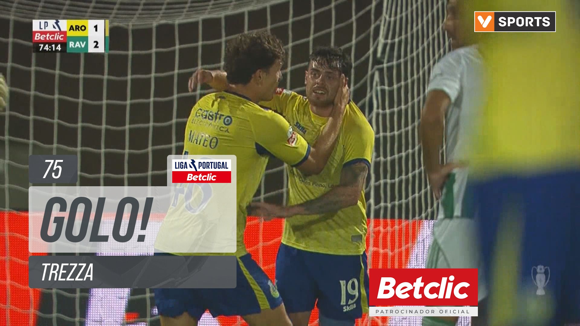 GOLO! Arouca, Trezza aos 75', Arouca 2-2 Rio Ave