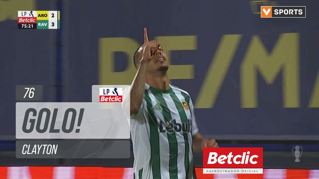 GOLO! Rio Ave, Clayton aos 76', Arouca 2-3 Rio Ave