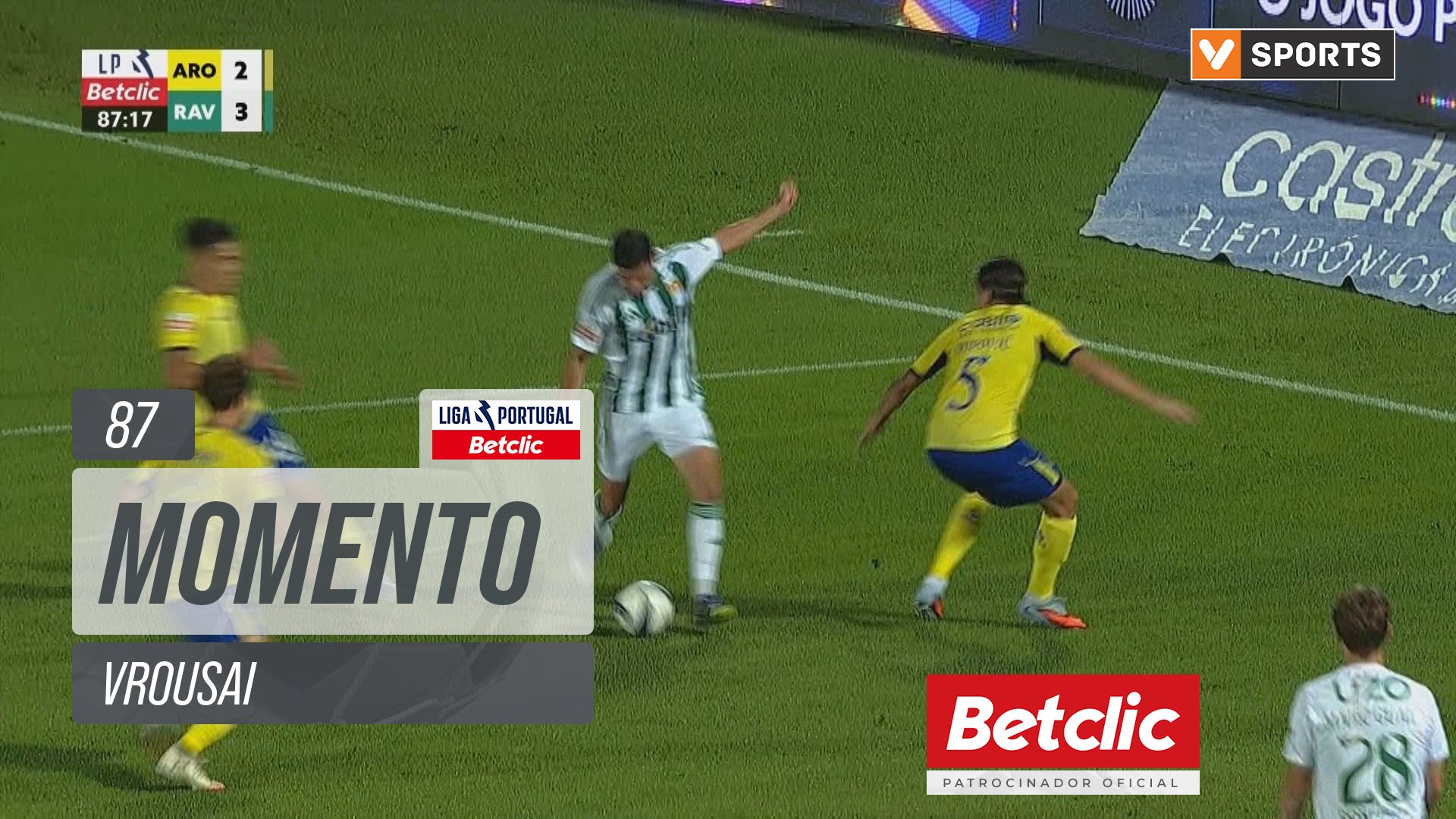 Rio Ave, Jogada, Vrousai aos 87'