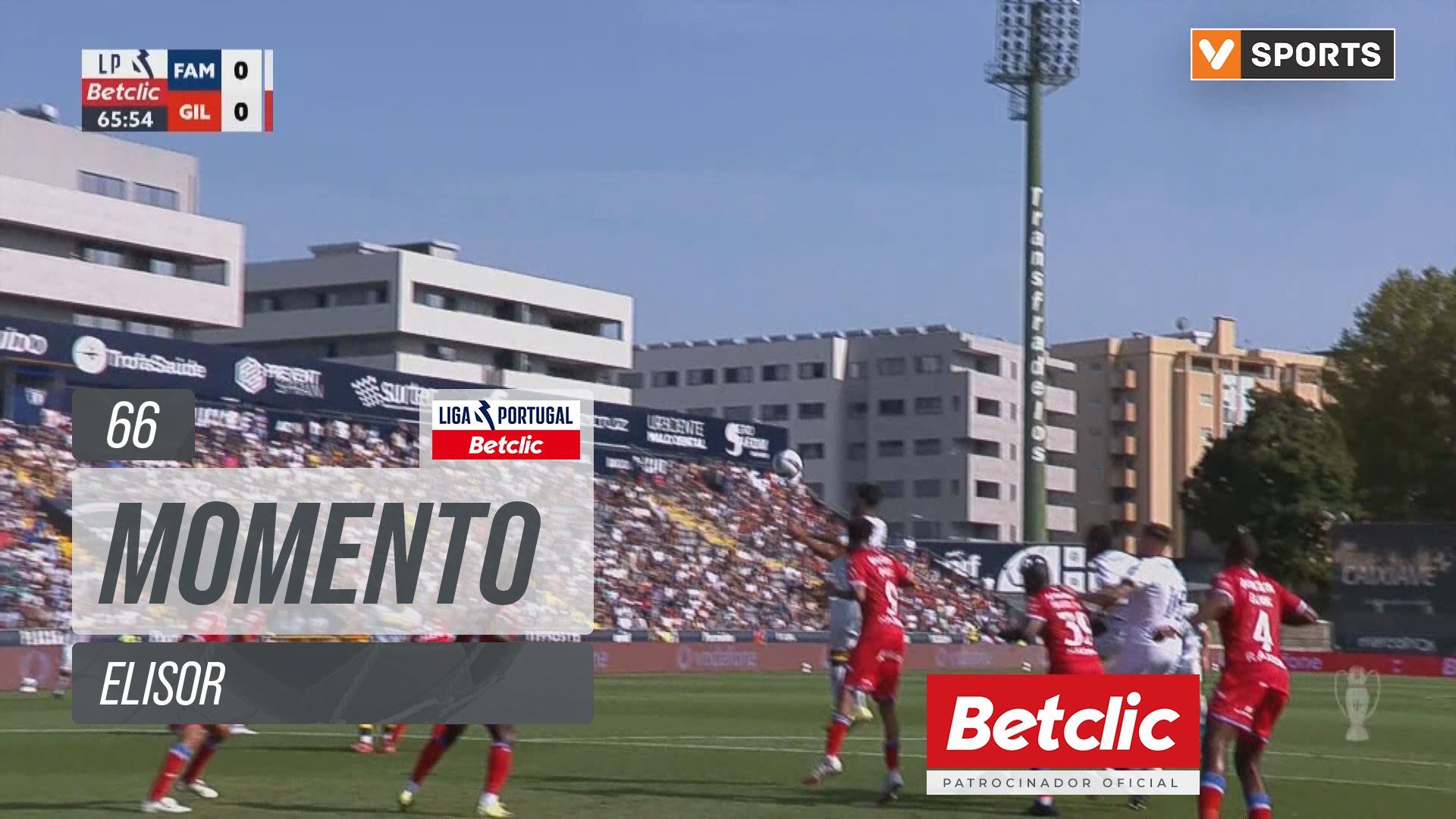 Famalicão, Jogada, Elisor aos 66'
