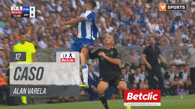 FC Porto, Caso, Alan Varela aos 12'