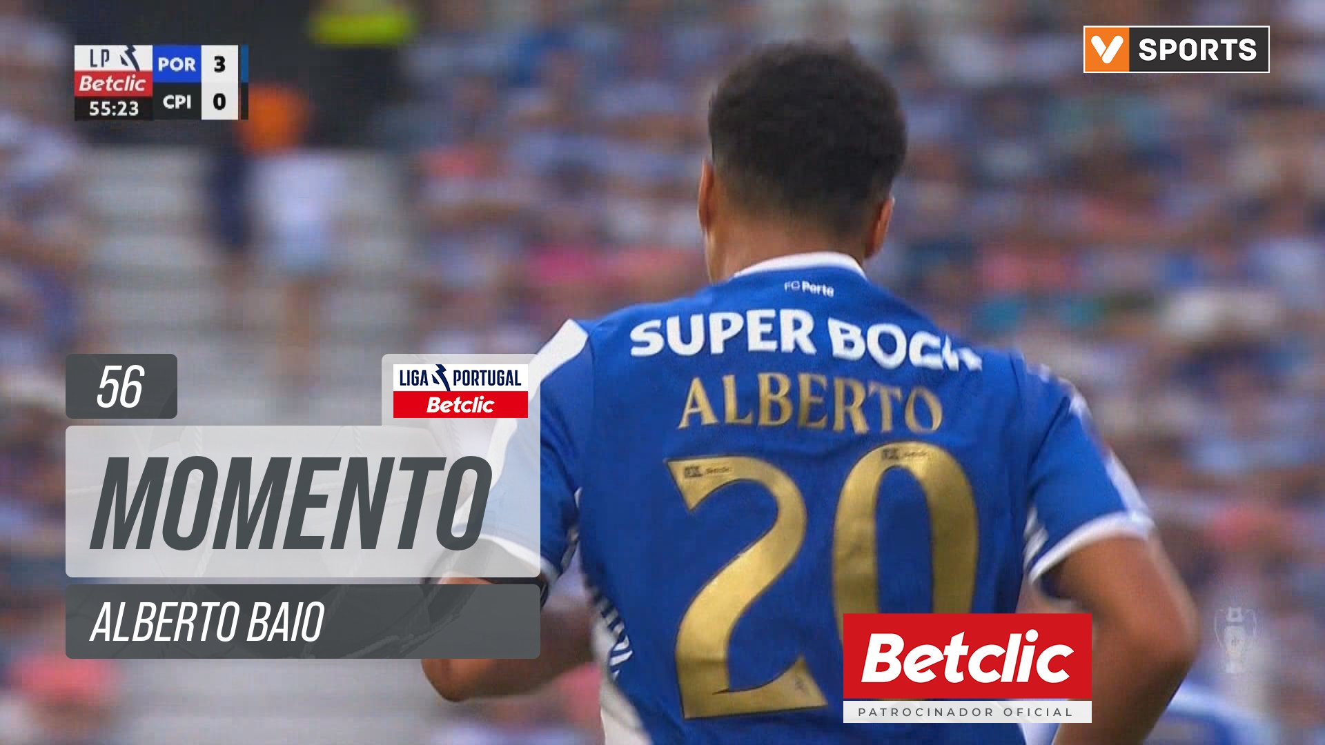 FC Porto, Jogada, Alberto Baio aos 56'