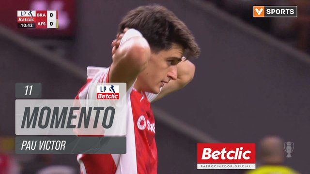 Braga, Jogada, Pau Victor aos 11'