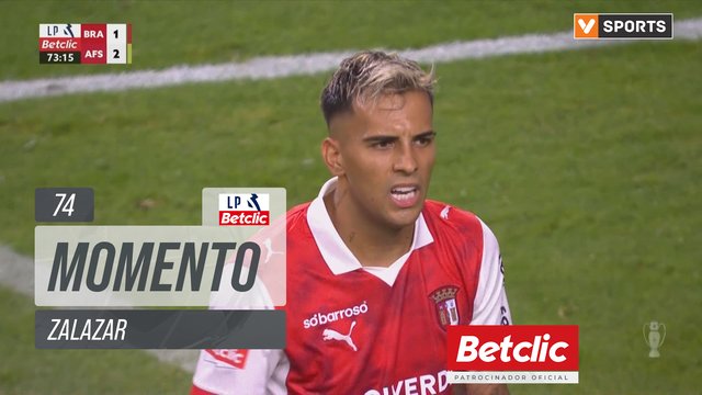 Braga, Jogada, Zalazar aos 74'