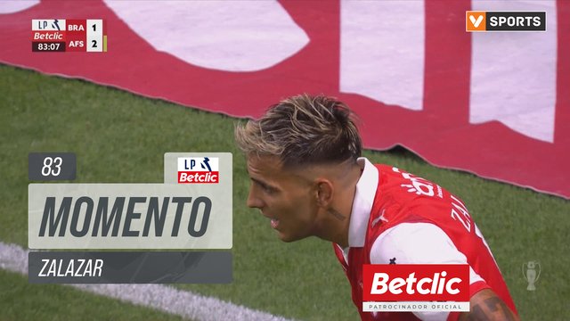 Braga, Jogada, Zalazar aos 83'