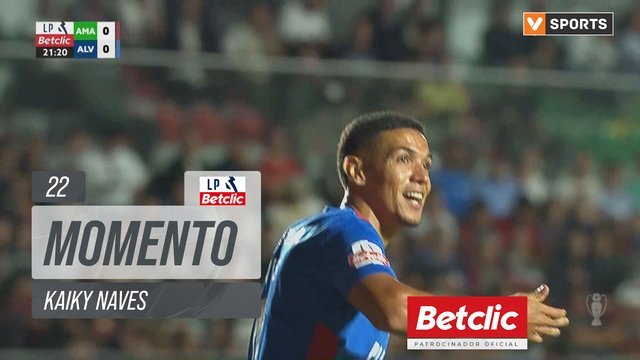 Alverca, Jogada, Kaiky Naves aos 22'