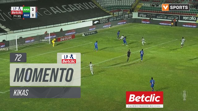 Estrela Amadora, Jogada, Kikas aos 72'