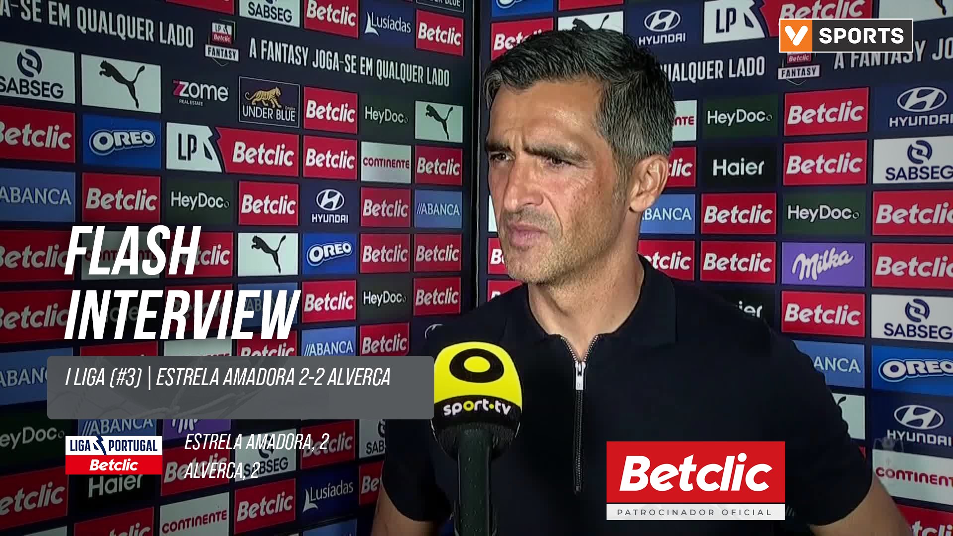 I Liga (#3) | Estrela Amadora 2-2 Alverca: Flash Interview Custódio