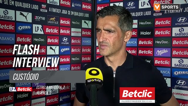 I Liga (#3) | Estrela Amadora 2-2 Alverca: Flash Interview Custódio