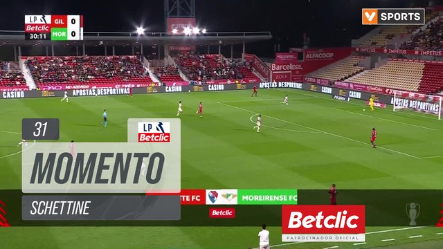 Moreirense, Jogada, Schettine aos 31'