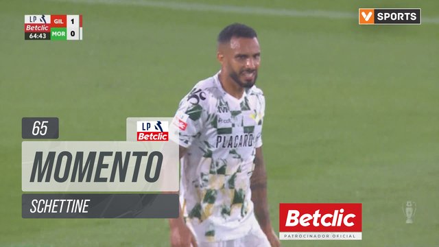 Moreirense, Jogada, Schettine aos 65'