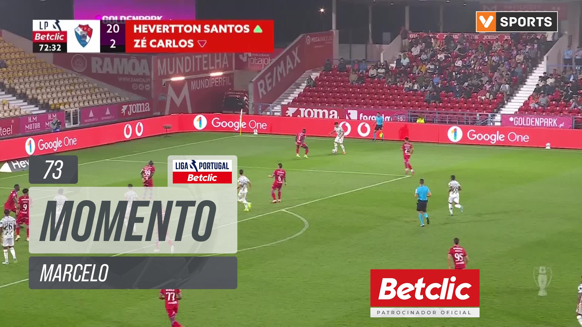 Moreirense, Jogada, Marcelo aos 73'