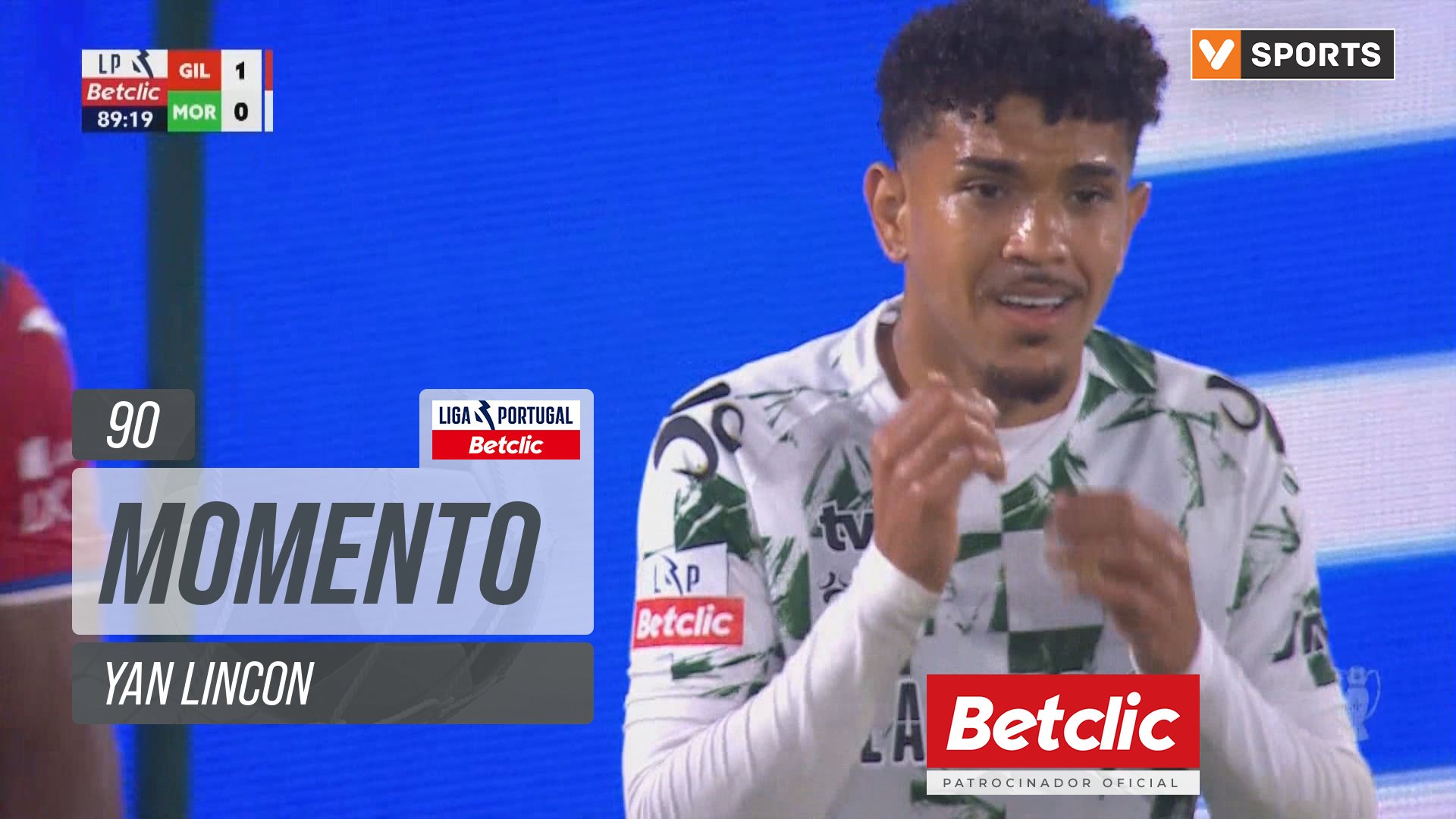 Moreirense, Jogada, Yan Lincon aos 90'