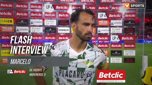 I Liga (#4) | Gil Vicente 2-0 Moreirense: Flash Interview Marcelo