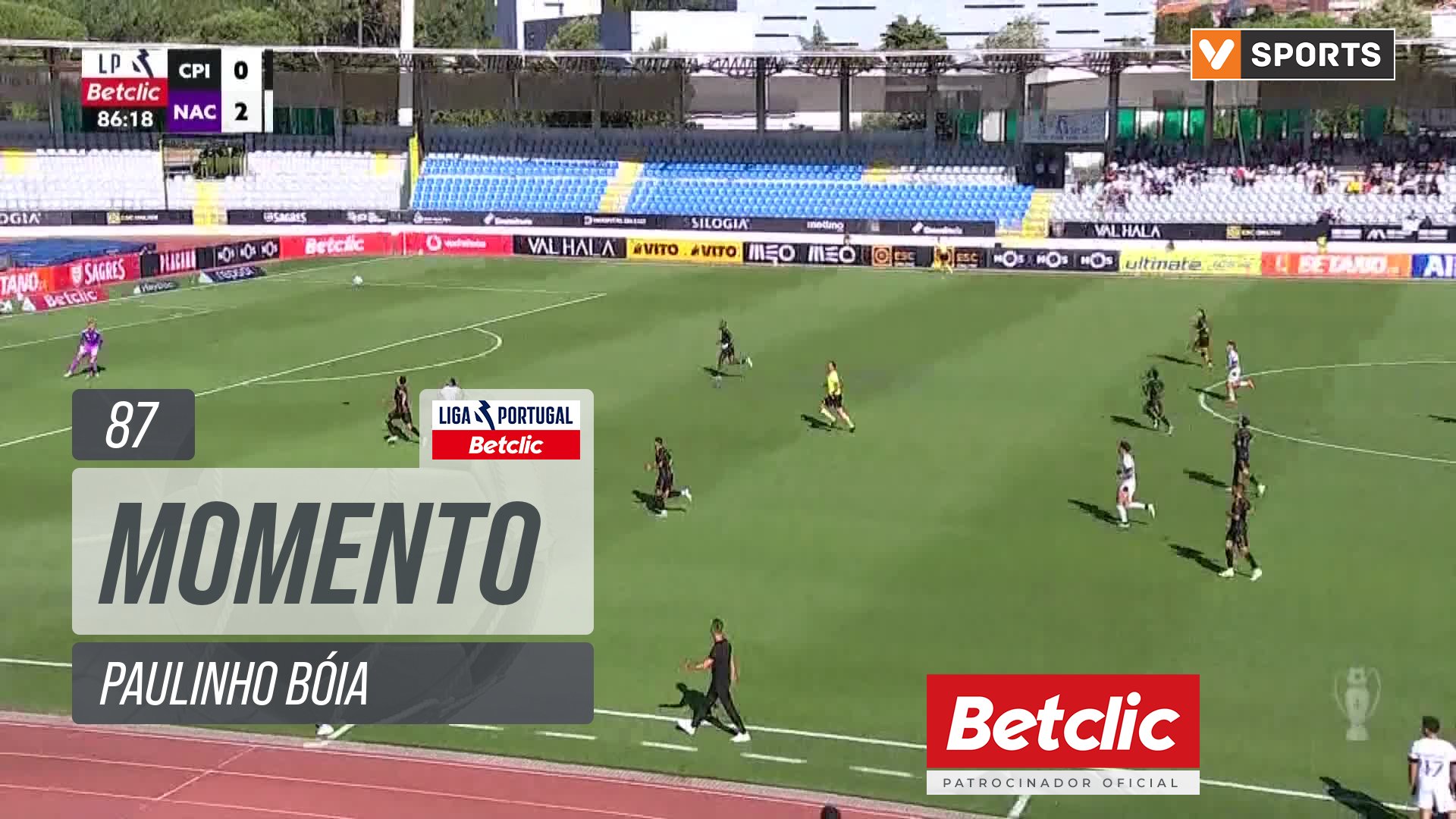 Nacional, Jogada, Paulinho Bóia aos 87'