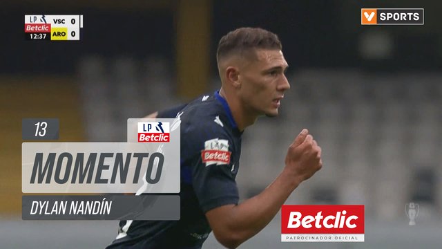 Arouca, Jogada, Dylan Nandín aos 13'