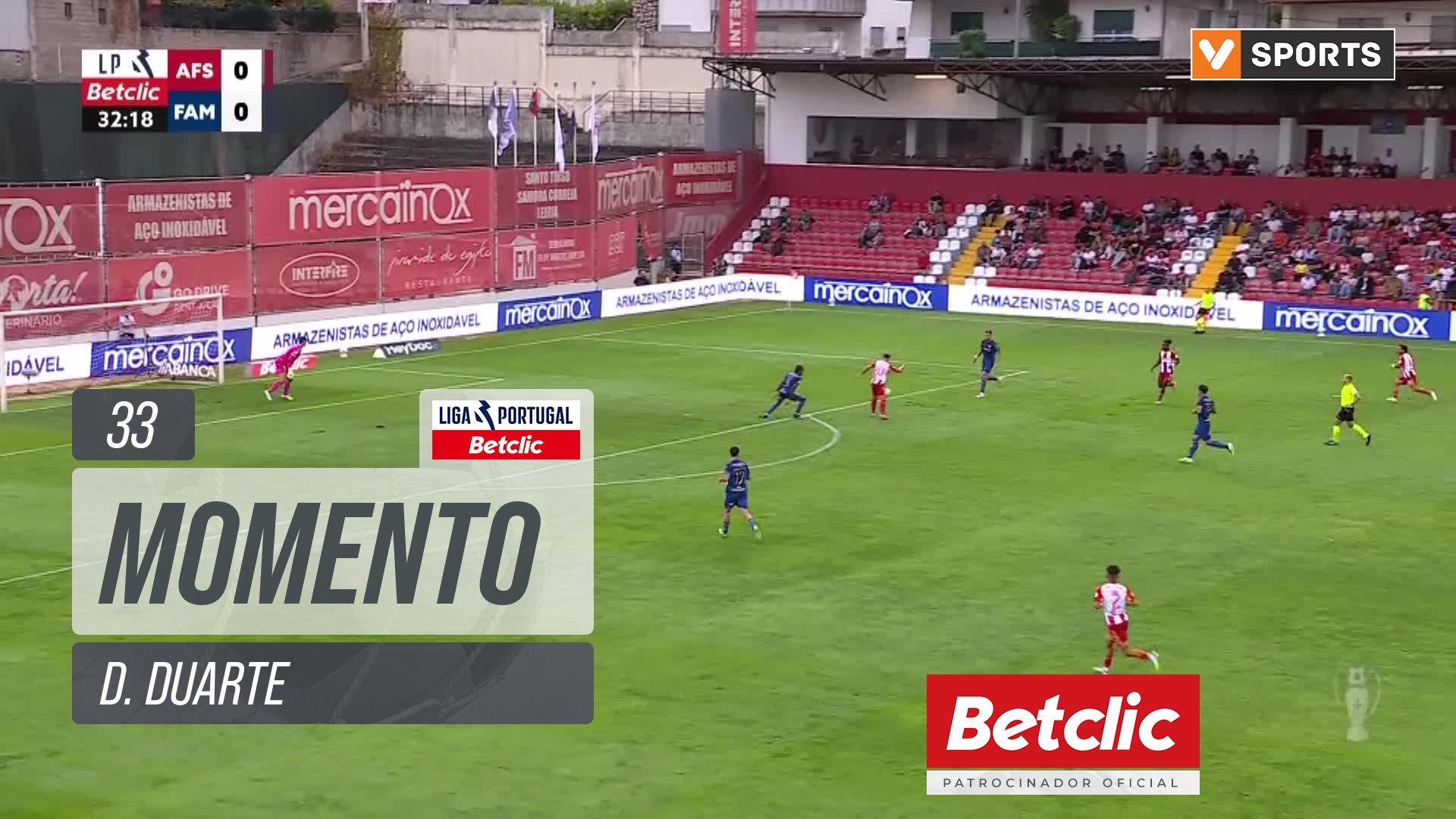 AVS, Jogada, D. Duarte aos 33'