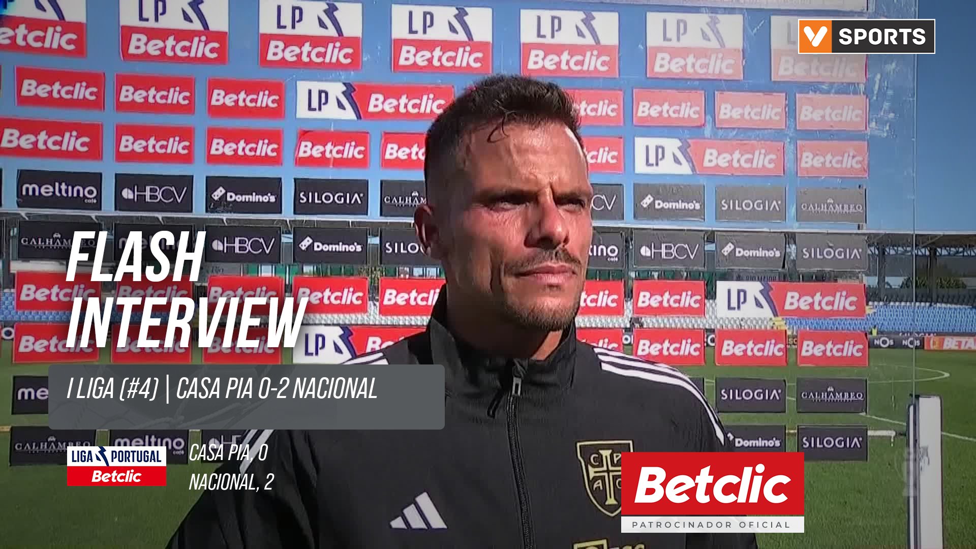 I Liga (#4) | Casa Pia 0-2 Nacional: Flash Interview Geraldes