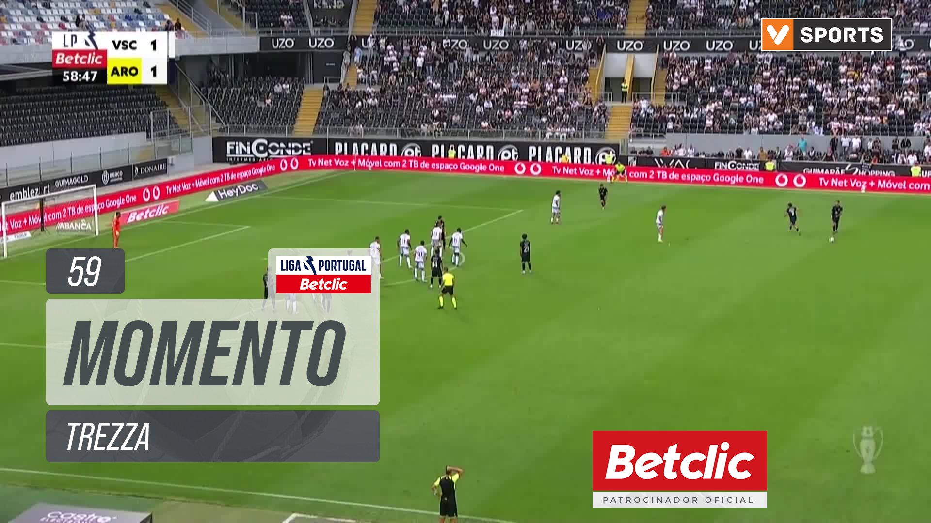 Arouca, Jogada, Trezza aos 59'