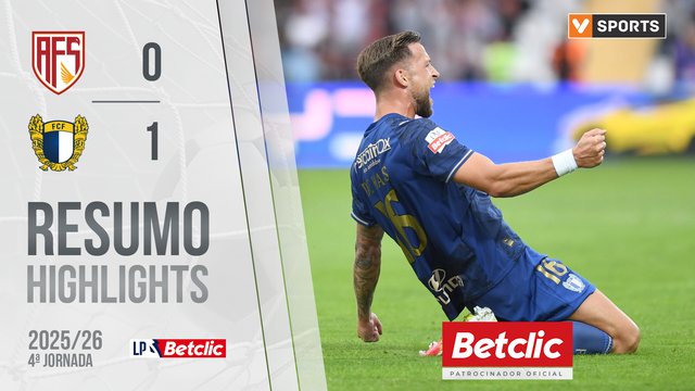 Liga Portugal Betclic (4ªJ): Resumo AVS 0-1 Famalicão