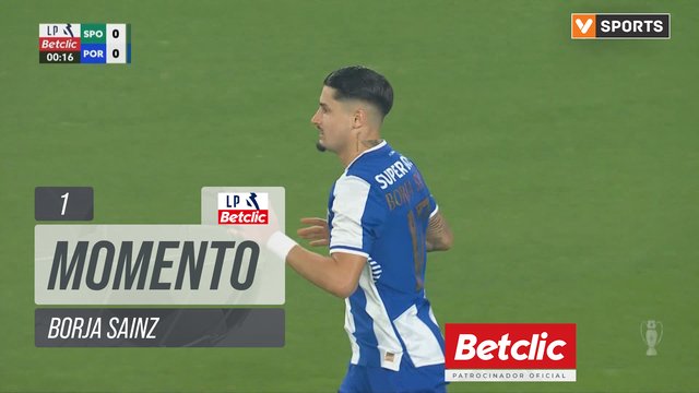 FC Porto, Jogada, Borja Sainz aos 1'