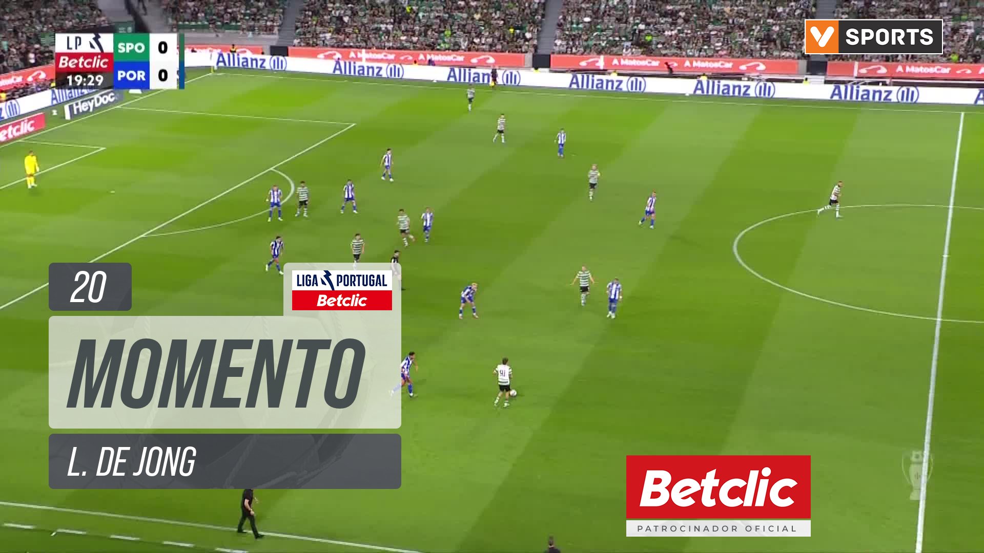 FC Porto, Jogada, L. de Jong aos 20'