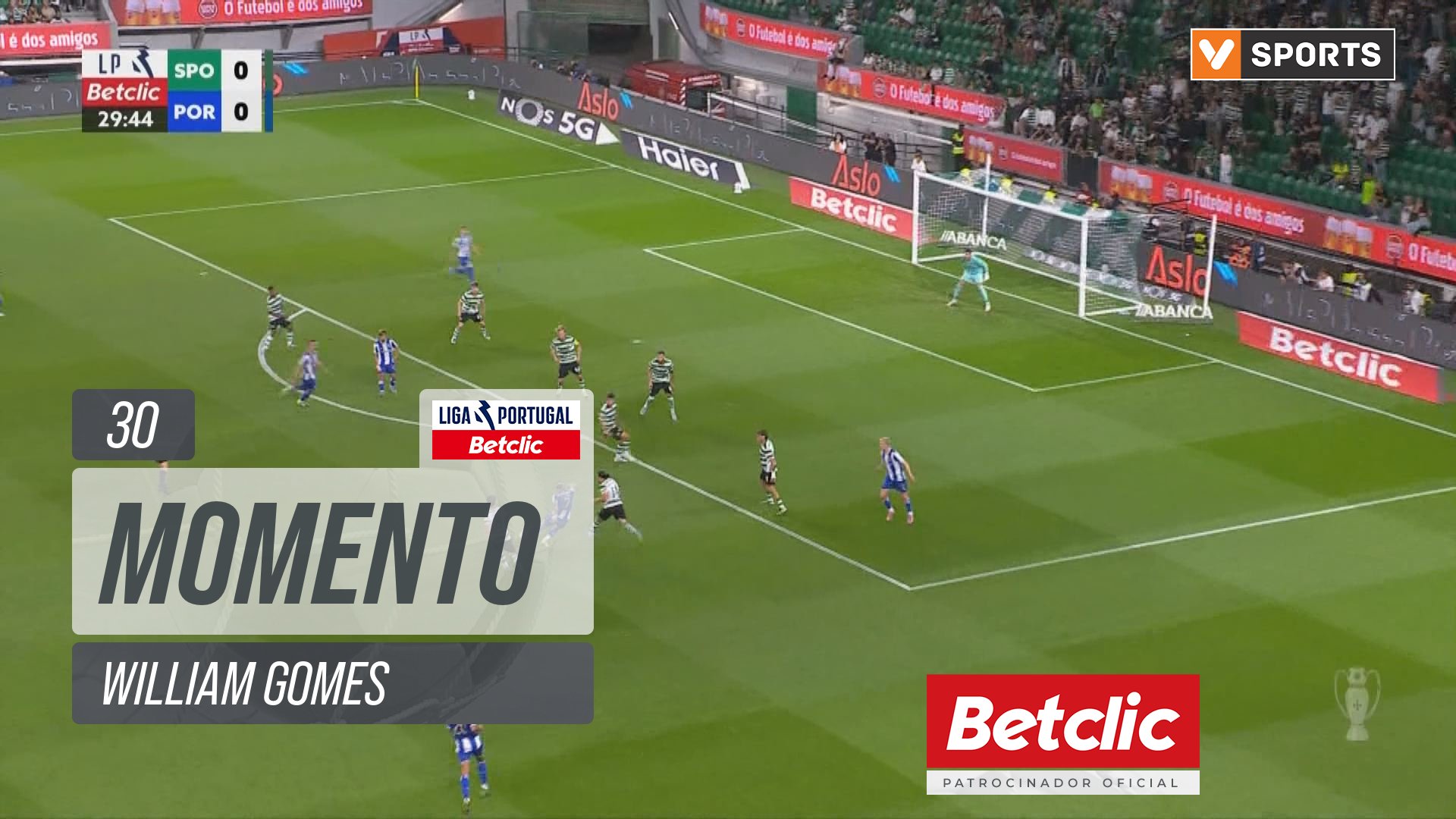 FC Porto, Jogada, William Gomes aos 30'