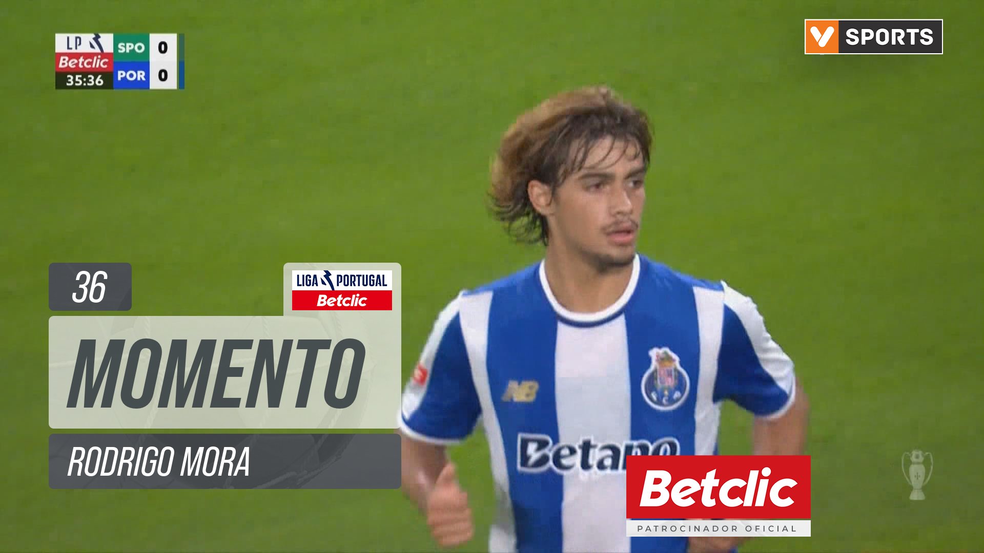 FC Porto, Jogada, Rodrigo Mora aos 36'