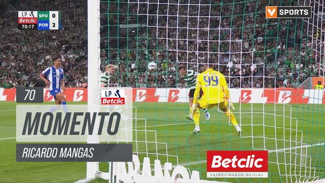 Sporting, Jogada, Ricardo Mangas aos 70'