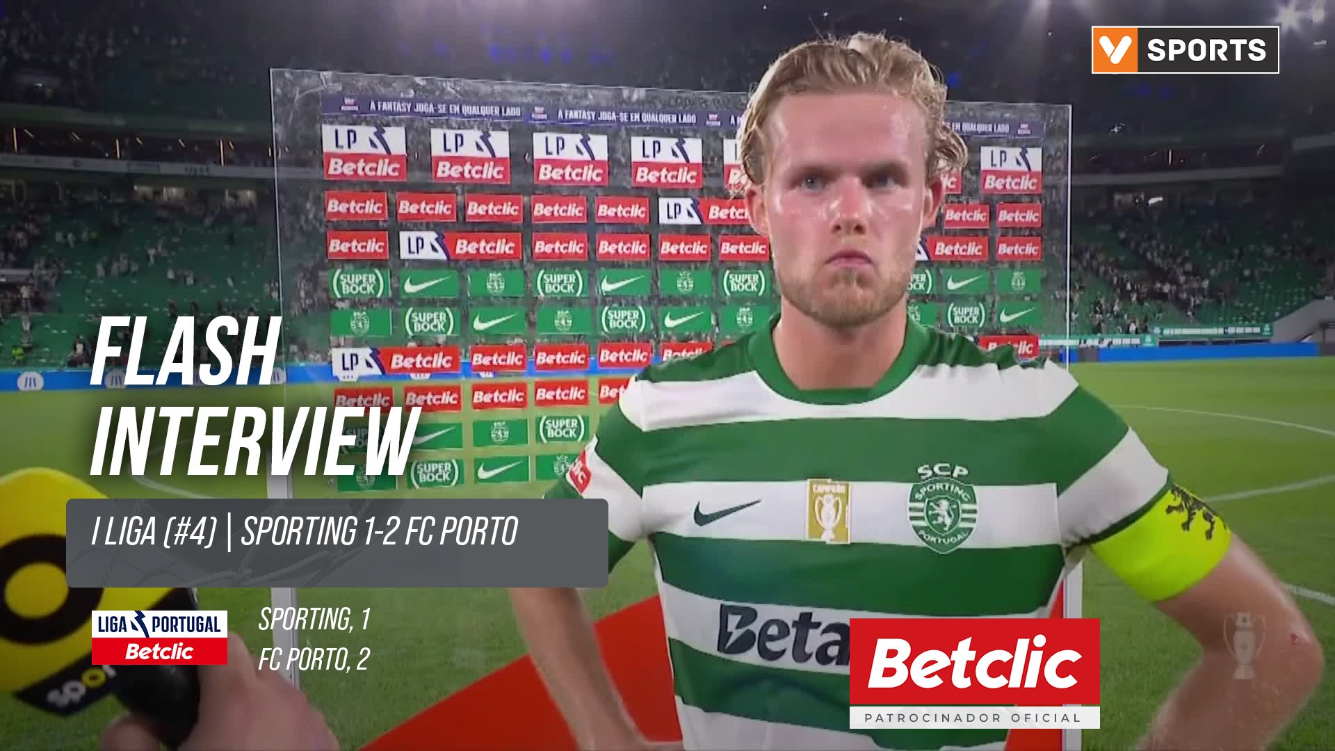 I Liga (#4) | Sporting 1-2 FC Porto: Flash Interview Hjulmand