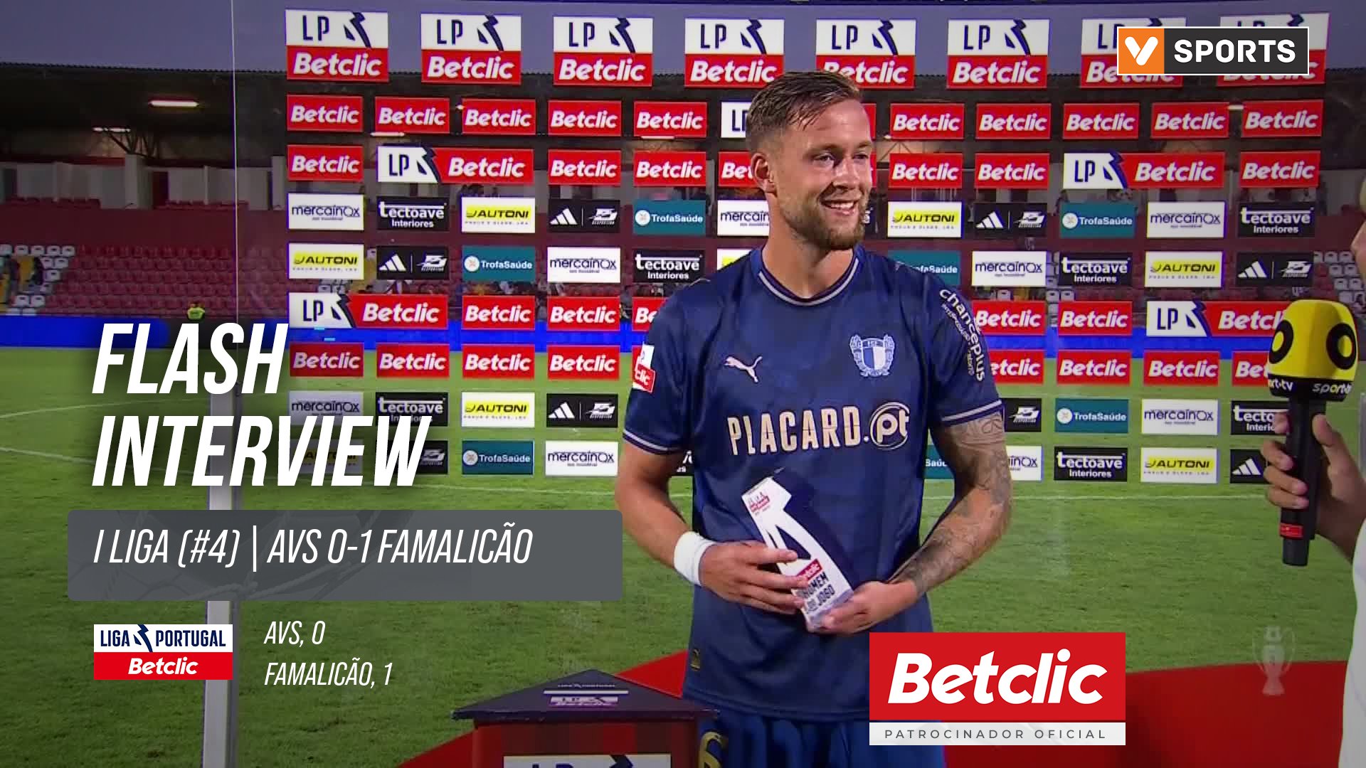 I Liga (#4) | AVS 0-1 Famalicão: Flash Interview Justin Haas