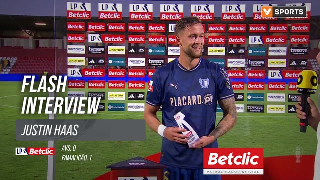 I Liga (#4) | AVS 0-1 Famalicão: Flash Interview Justin Haas