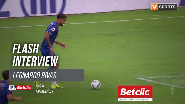 I Liga (#4) | AVS 0-1 Famalicão: Flash Interview Leonardo Rivas