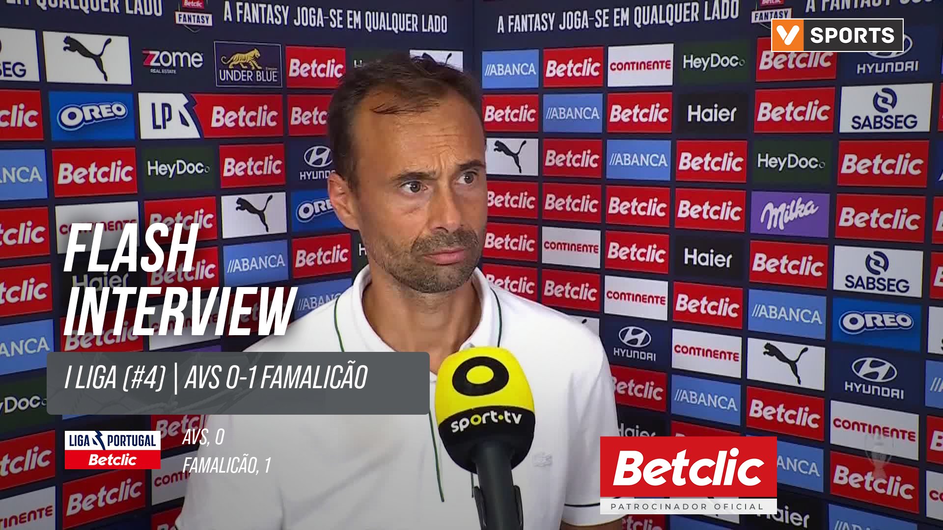 I Liga (#4) | AVS 0-1 Famalicão: Flash Interview Hugo Oliveira