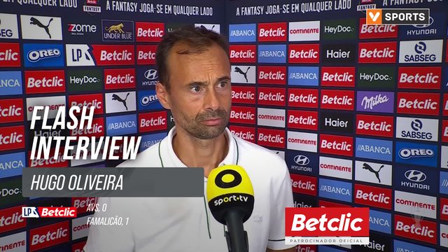 I Liga (#4) | AVS 0-1 Famalicão: Flash Interview Hugo Oliveira