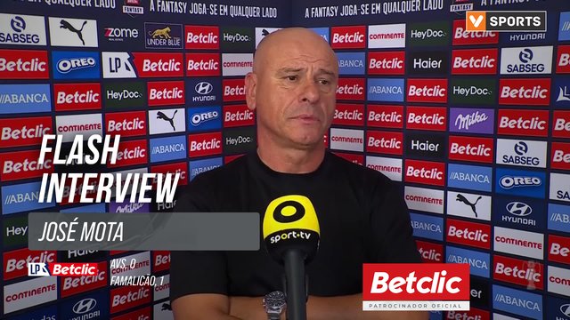 I Liga (#4) | AVS 0-1 Famalicão: Flash Interview José Mota