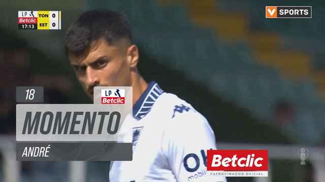 Estoril, Jogada, André aos 18'