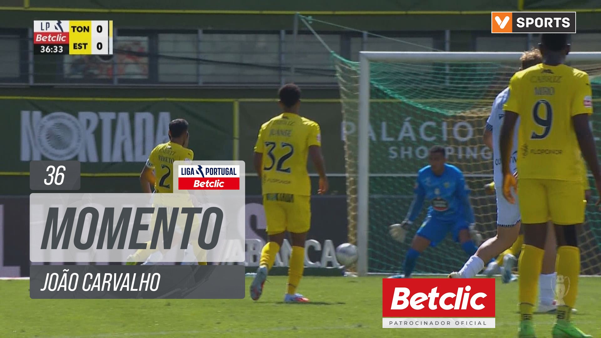 Estoril, Jogada, João Carvalho aos 36'