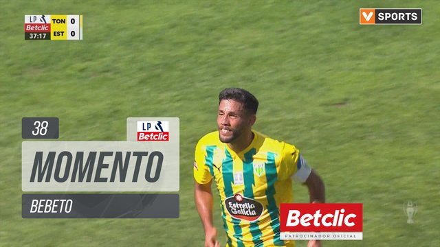 Tondela, Jogada, Bebeto aos 38'