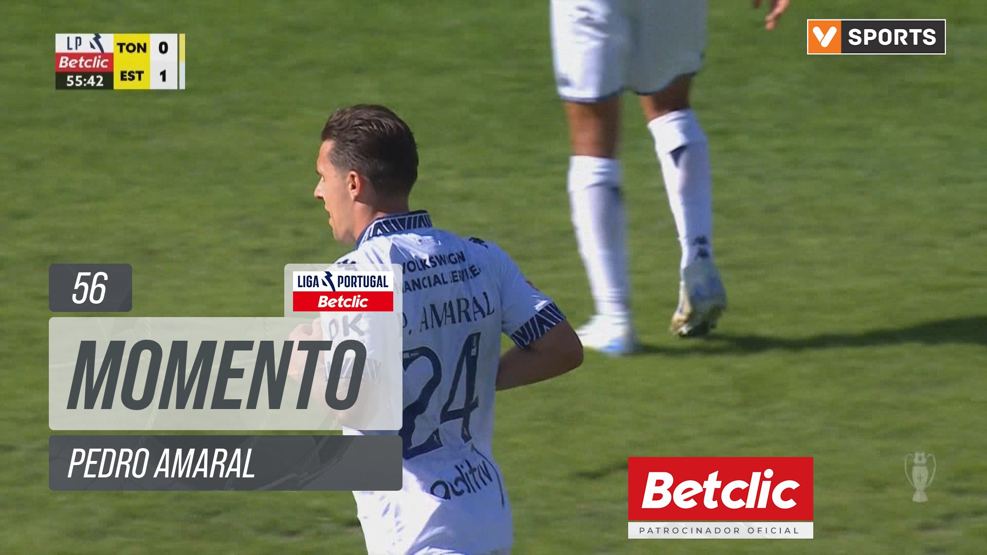 Estoril, Jogada, Pedro Amaral aos 56'