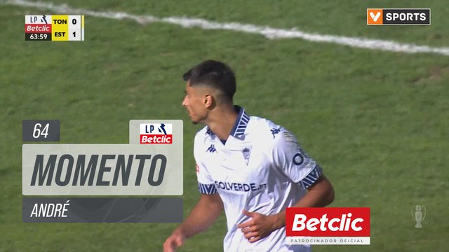 Estoril, Jogada, André aos 64'