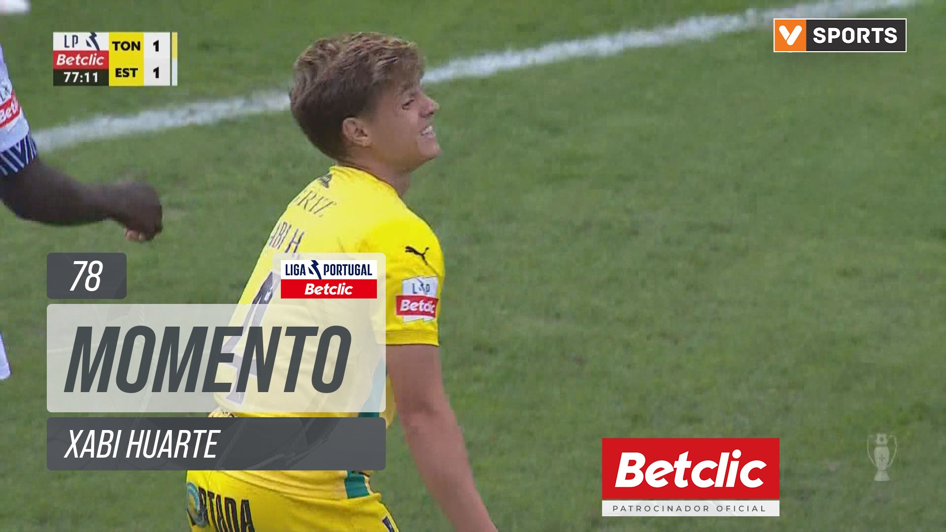 Tondela, Jogada, Xabi Huarte aos 78'