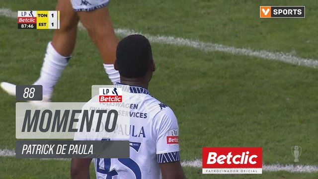 Estoril, Jogada, Patrick de Paula aos 88'