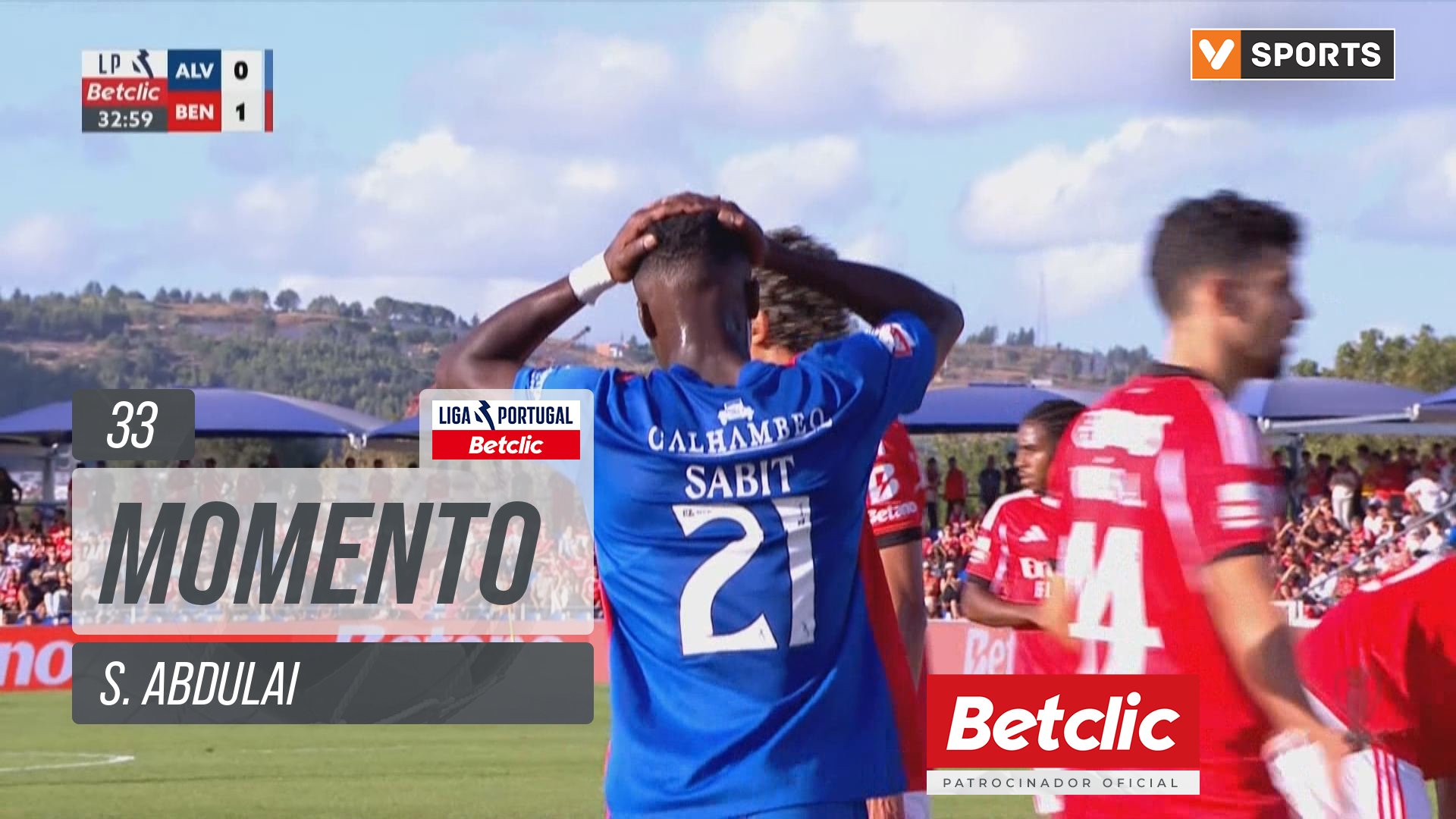 Alverca, Jogada, S. Abdulai aos 33'