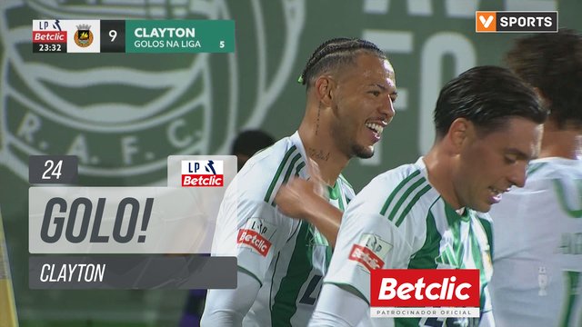 GOLO! Rio Ave, Clayton aos 24', Rio Ave 2-1 Braga